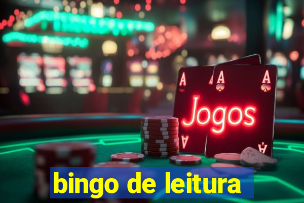 bingo de leitura